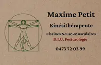 Maxime Petit, À Domicile et au Cabinet, Posturologue, Chaînes Neuro-musculaires.