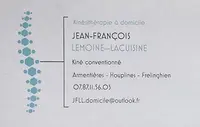 Kiné À Domicile - Lemoine Jean-françois - Armentières et Alentours