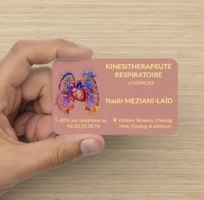 Nadir Meziani-laïd - Kinésithérapeute Respiratoire À Domicile