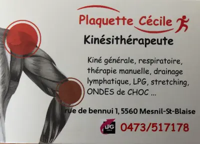 Plaquette Cécile