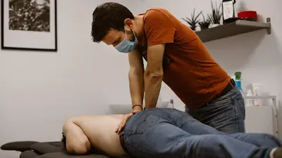 Damien Libert, Kinésithérapie