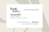 Thomas Binot - Kinésithérapeute