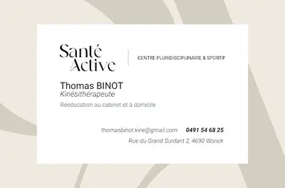 Thomas Binot - Kinésithérapeute